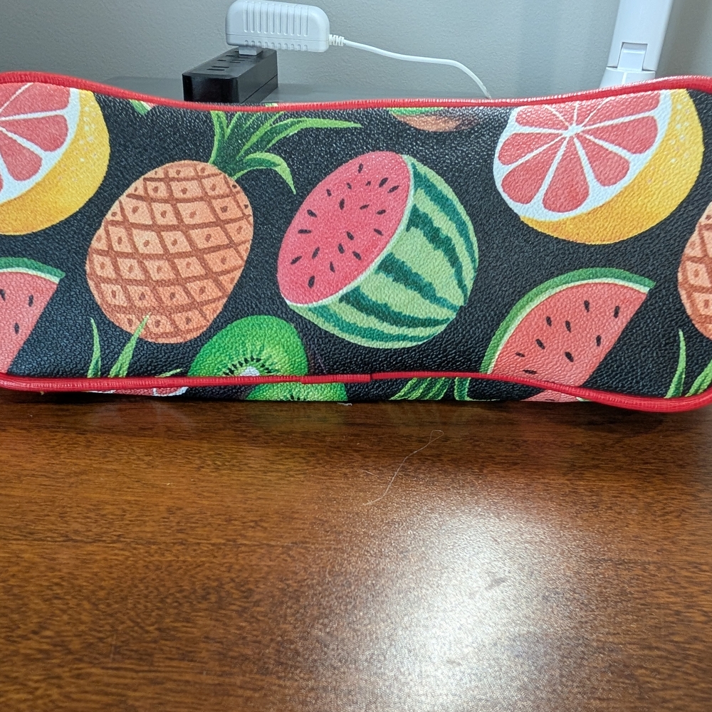 Dooney & Bourke Tropical Fruit Crossbody Bag - Black and Red - Picture 7 of 9